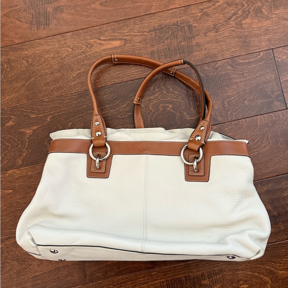 Coach Signature Legacy Leather Satchel (Style No. F14682) - Picture 7 of 9